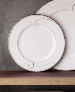 Noritake Platinum Wave Set Of 4 Salad Plates, Service For 4 10 Noritake Platinum Wave Set Of 4 Salad Plates, Service For 4 -VilleroyBoch shop 24055379 fpx