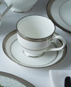 Noritake Odessa Platinum Set Of 4 Saucers, Service For 4 3 Noritake Odessa Platinum Set Of 4 Saucers, Service For 4 -VilleroyBoch shop 24055385 fpx