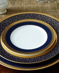 Noritake Odessa Cobalt Gold Set Of 4 Bread Butter And Appetizer Plates, Service For 4 -VilleroyBoch shop 24055426 fpx