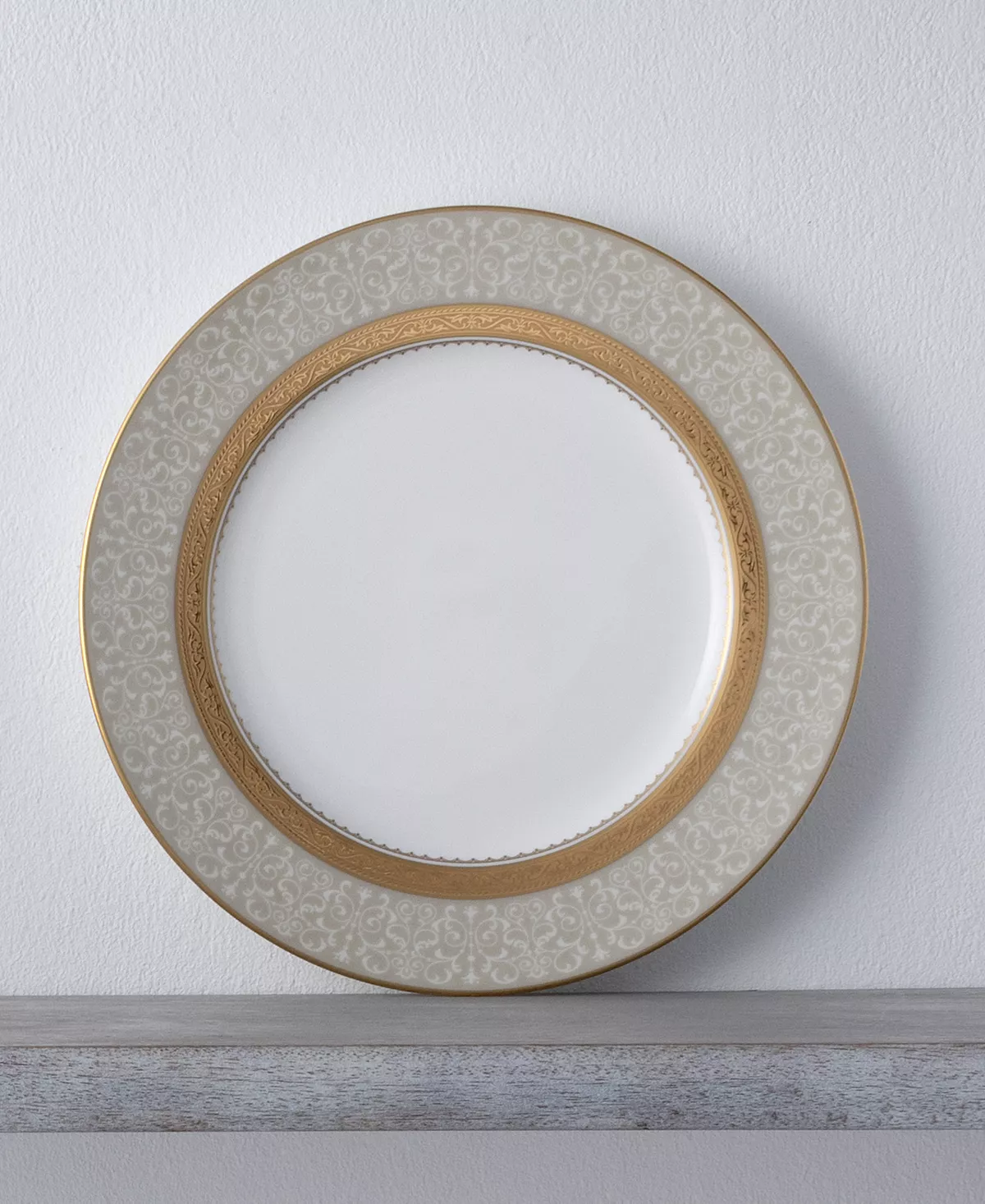 Noritake Odessa Gold Set Of 4 Accent Plates, Service For 4 - Image 3