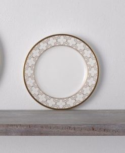 Noritake Trefolio Gold Set Of 4 Bread Butter And Appetizer Plates, Service For 4 -VilleroyBoch shop 24055475 fpx