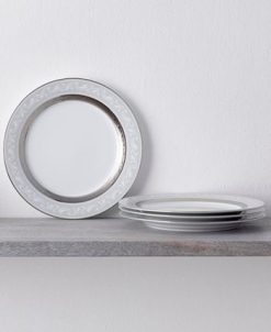 Noritake Crestwood Platinum Set Of 4 Accent Plates, Service For 4 -VilleroyBoch shop 24055489 fpx