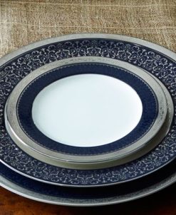 Noritake Odessa Cobalt Platinum Set Of 4 Bread Butter And Appetizer Plates, Service For 4 -VilleroyBoch shop 24055522 fpx