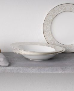 Noritake Montvale Platinum Set Of 4 Soup Bowls, Service For 4 12 Noritake Montvale Platinum Set Of 4 Soup Bowls, Service For 4 -VilleroyBoch shop 24055531 fpx