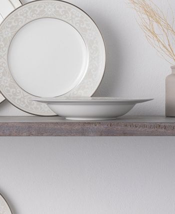 Noritake Montvale Platinum Set Of 4 Soup Bowls, Service For 4 7 Noritake Montvale Platinum Set Of 4 Soup Bowls, Service For 4 - Image 5