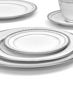 Noritake Rochester Platinum Set Of 4 Bread Butter And Appetizer Plates, Service For 4 -VilleroyBoch shop 24055546 fpx
