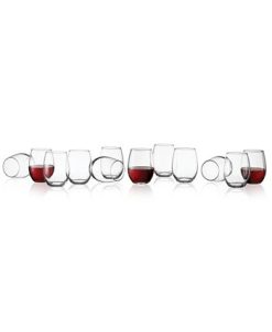 Martha Stewart Collection 12-Pc. Stemless Wine Glasses Set, Created For Macy's -VilleroyBoch shop 2546402 fpx