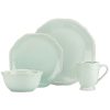 Lenox French Perle Ice Blue Bead Round 4 Piece Place Setting