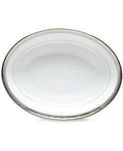 Noritake Dinnerware, Crestwood Platinum Oval Vegetable Dish