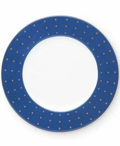 Kate Spade New York Library Lane Navy 9 Accent Plate