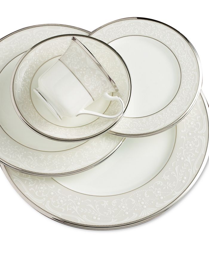 Noritake Silver Palace 5-Piece Place Setting 3 Noritake Silver Palace 5-Piece Place Setting