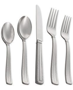 Michael Aram Stainless Steel Hammertone Collection 5-Pc. Flatware Set