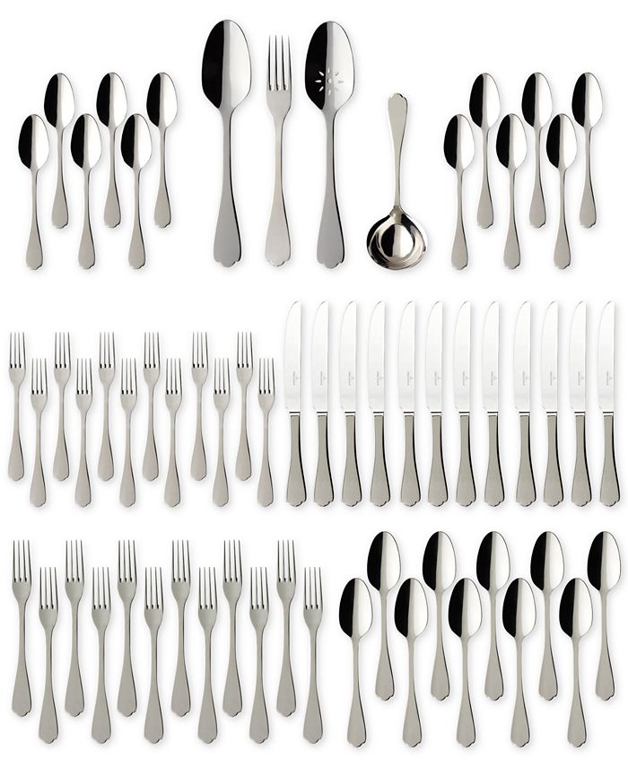 Villeroy & Boch 18/10 Flatware, Medina 64 Piece Set 4 Villeroy & Boch 18/10 Flatware, Medina 64 Piece Set - Image 2