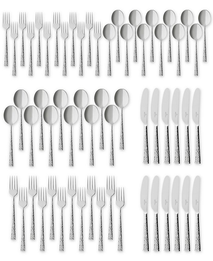 Villeroy & Boch Flatware 18/10, Blacksmith 60 Piece Set 4 Villeroy & Boch Flatware 18/10, Blacksmith 60 Piece Set - Image 2
