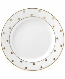 Kate Spade New York Larabee Road Gold Bone China Butter Plate
