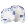 Lenox Indigo Watercolor Floral Porcelain 4-Pc. Place Setting, Created For Macy's -VilleroyBoch shop 3259834 fpx