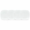 Noritake Swirl 4-Pc. Square Appetizer Plates