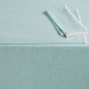 Lenox French Perle 70 Round Ice Blue Tablecloth
