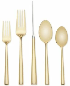 Kate Spade New York 5-Pc. Malmo Gold Place Setting.