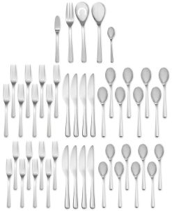 Nambé 45-Pc. Aura Flatware Set, Service For 8