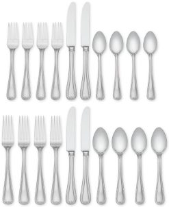 Lenox Vintage Jewel 20-Pc. Flatware Set, Service For 4