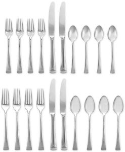 Gorham Lenox 20-Pc. Federal Platinum Flatware Set, Service For 4