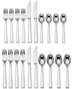 Lenox Continental Dining 20 Pc Flatware Set, Service For 4