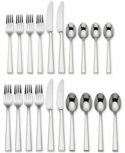Lenox Continental Dining 20 Pc Flatware Set, Service For 4