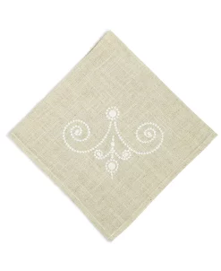 Lenox French Perle Embroidered 19 X 19 Napkin -VilleroyBoch shop 3959126 fpx