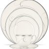 Noritake Dinnerware, Platinum Wave Round 5 Piece Place Setting -VilleroyBoch shop 423616 fpx 1