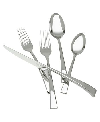 Zwilling TWIN® Brand Bellasera 18/10 Stainless Steel 45-Pc. Flatware Set J.A. Henckels Zwilling TWIN® Brand Bellasera 18/10 Stainless Steel 45-Pc. Flatware Set -VilleroyBoch shop