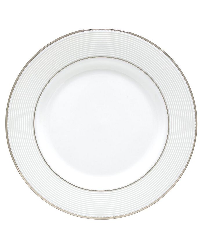 Lenox Opal Innocence Stripe Salad Plate 3 Lenox Opal Innocence Stripe Salad Plate