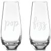 Kate Spade New York Two Of A Kind Pop & Fizz Set Of 2 Stemless Champagne Glasses -VilleroyBoch shop 8114636 fpx