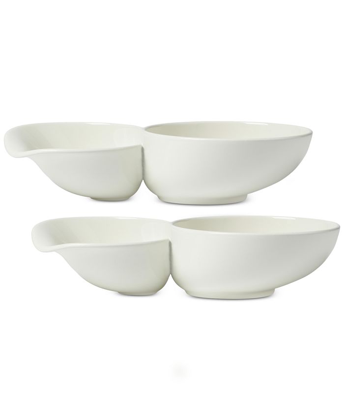 Soup Passion 2-Pc. Large Double-Section Soup Bowl Set Villeroy & Boch Soup Passion 2-Pc. Large Double-Section Soup Bowl Set -VilleroyBoch shop