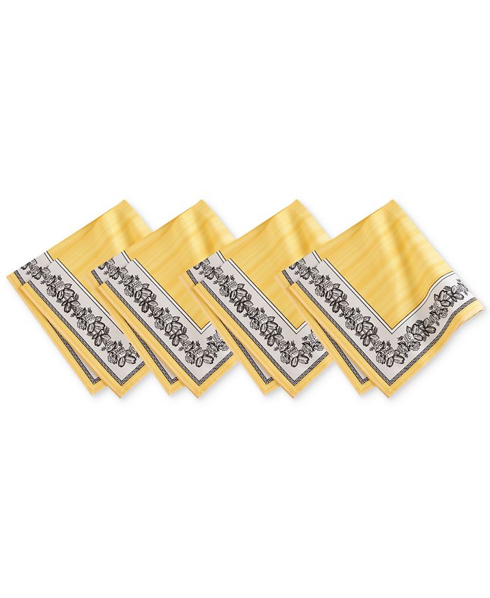 Villeroy & Boch Audun 4-Pc. Napkin Set Elrene Villeroy & Boch Audun 4-Pc. Napkin Set -VilleroyBoch shop