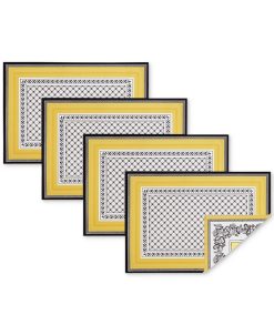 Elrene Villeroy & Boch Audun 4-Pc. Reversible Placemat Set