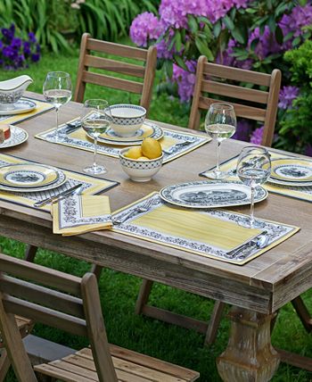 Villeroy & Boch Audun 4-Pc. Reversible Placemat Set Elrene Villeroy & Boch Audun 4-Pc. Reversible Placemat Set -VilleroyBoch shop