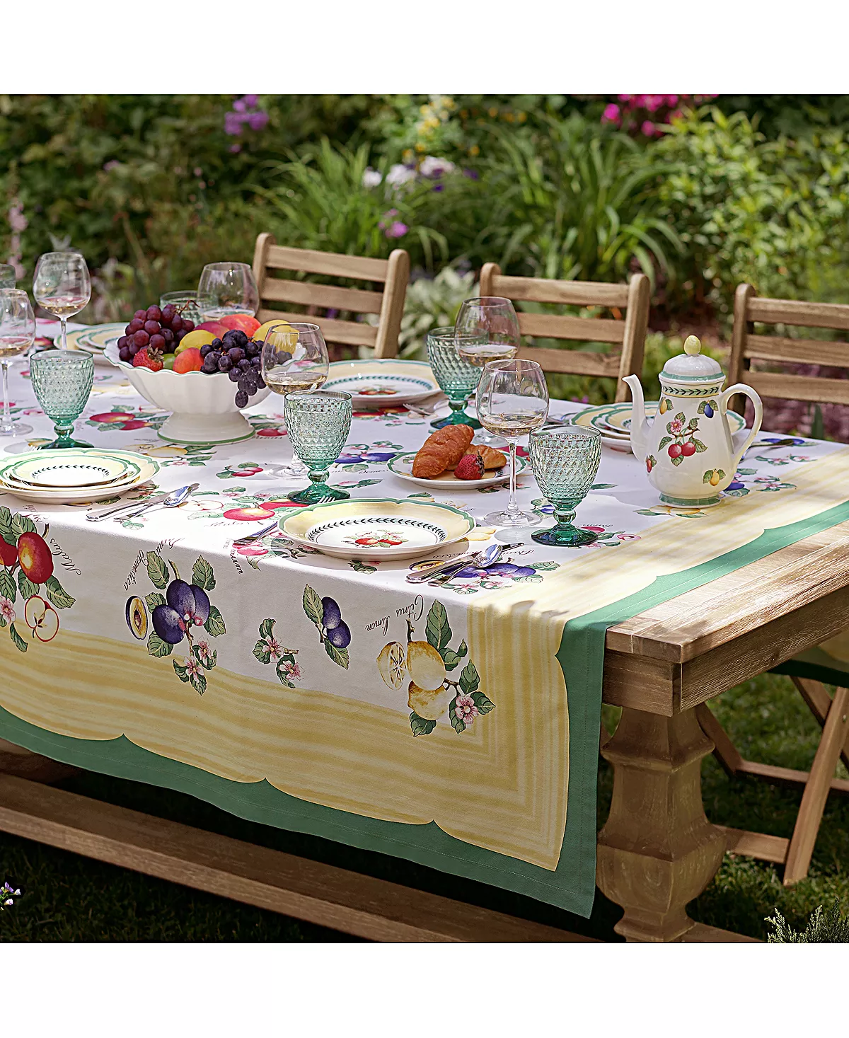 Villeroy & Boch French Garden 68 X 96 Table Cloth - Image 3