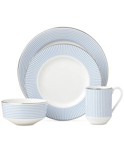 Kate Spade New York Laurel Street Collection 4-Piece Place Setting
