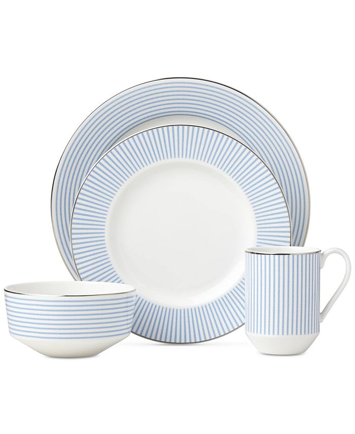 Laurel Street Collection 4-Piece Place Setting Kate Spade New York Laurel Street Collection 4-Piece Place Setting -VilleroyBoch shop