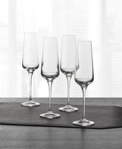 Hotel Collection Set Of 4 Flute Glasses, Created For Macy's -VilleroyBoch shop 9382051 fpx