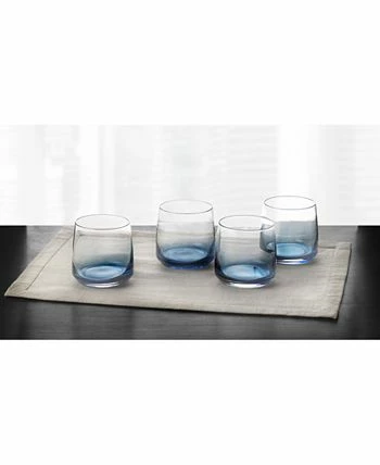 Hotel Collection Blue Ombre Set Of 4 Rocks Glasses, Created For Macy's - Image 2