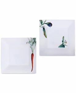 Noritake Kyoka Shunsai 2-Pc. Square Plate Set