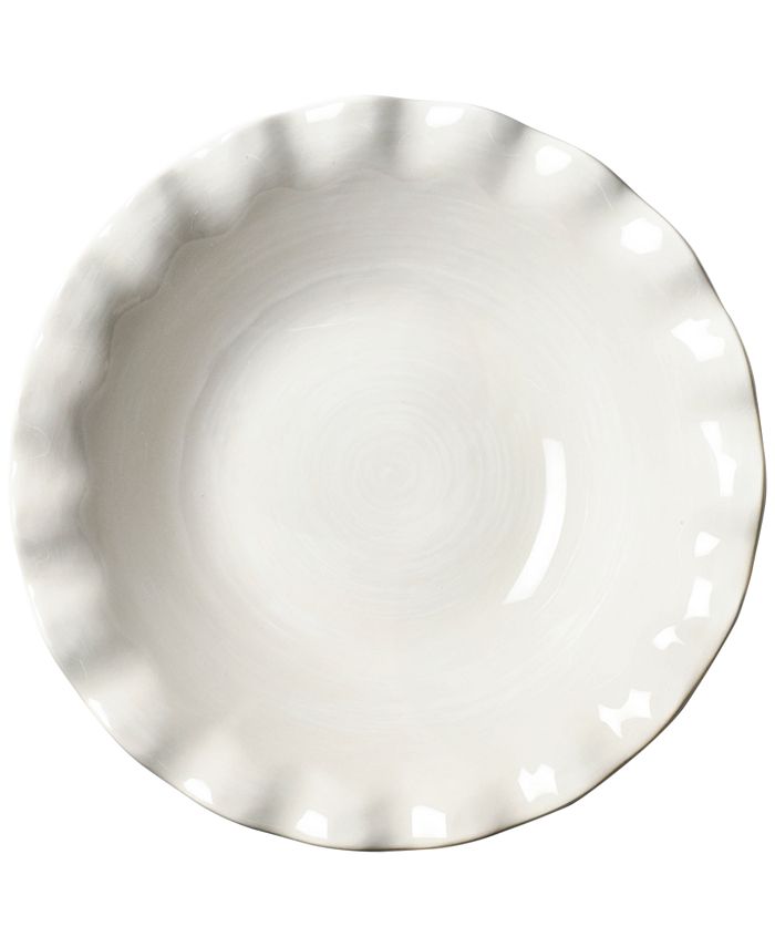 By Laura Johnson Signature Ruffle White Best Bowl Coton Colors By Laura Johnson Signature Ruffle White Best Bowl -VilleroyBoch shop
